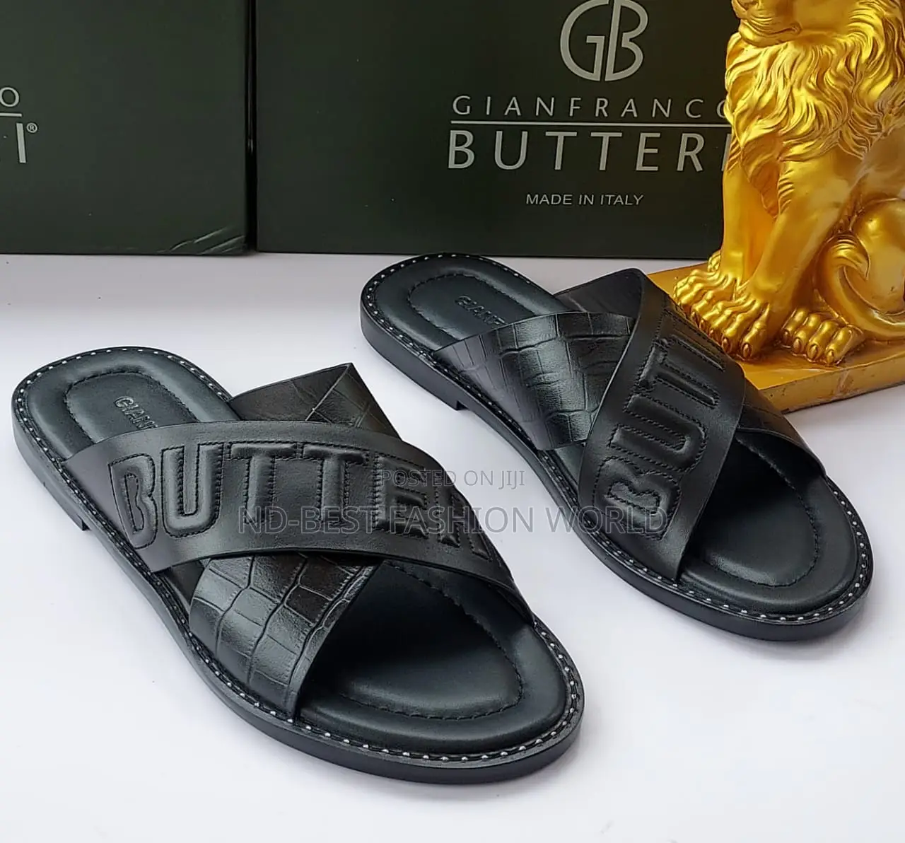 Pure Leather Slippers