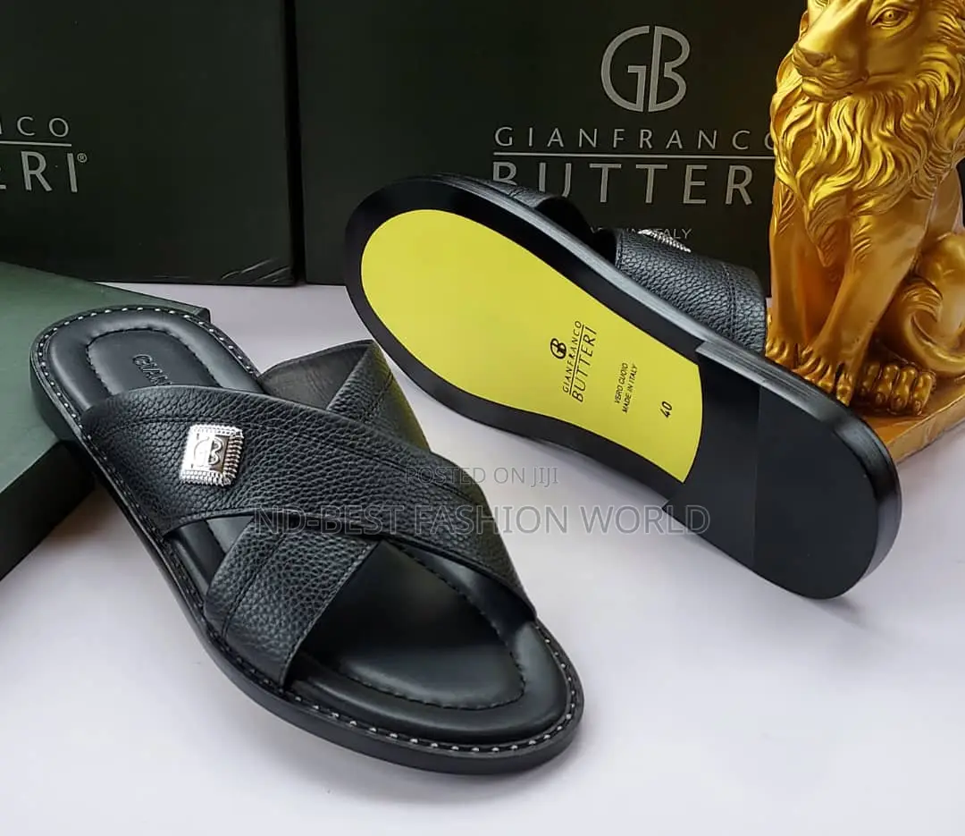Pure Leather Slippers