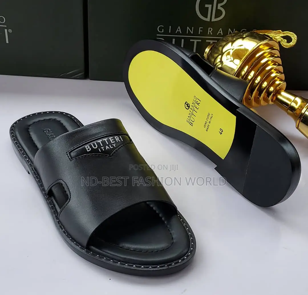 Pure Leather Slippers