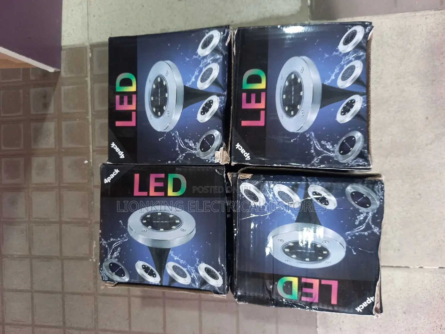 Solar Floor Lights
