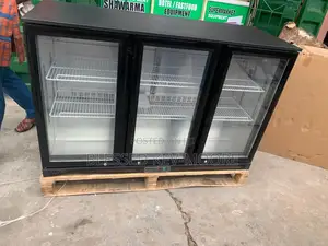 3 Door Slide Back Bar Cooler