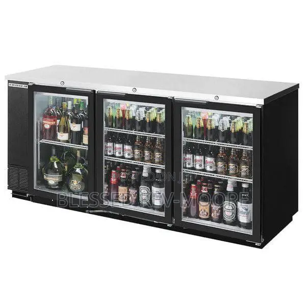 3 Door Slide Back Bar Cooler