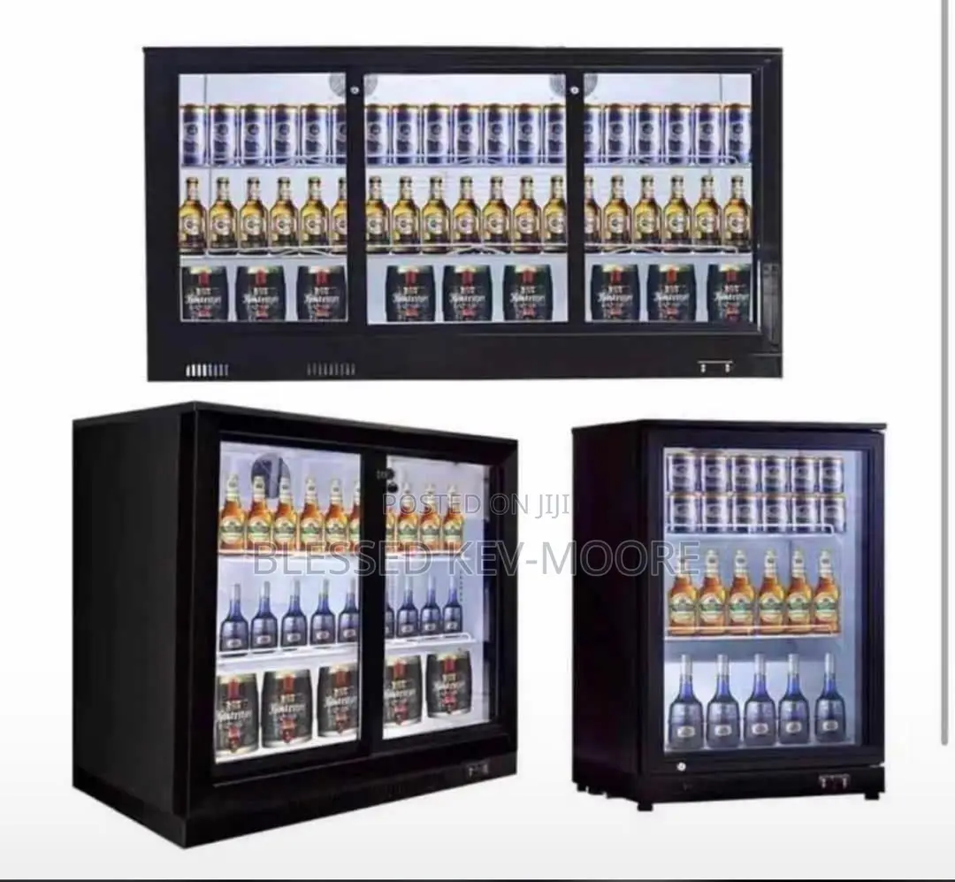 3 Door Slide Back Bar Cooler
