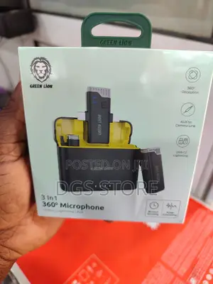 Green Lion 3in1 360° Wireless Microphone