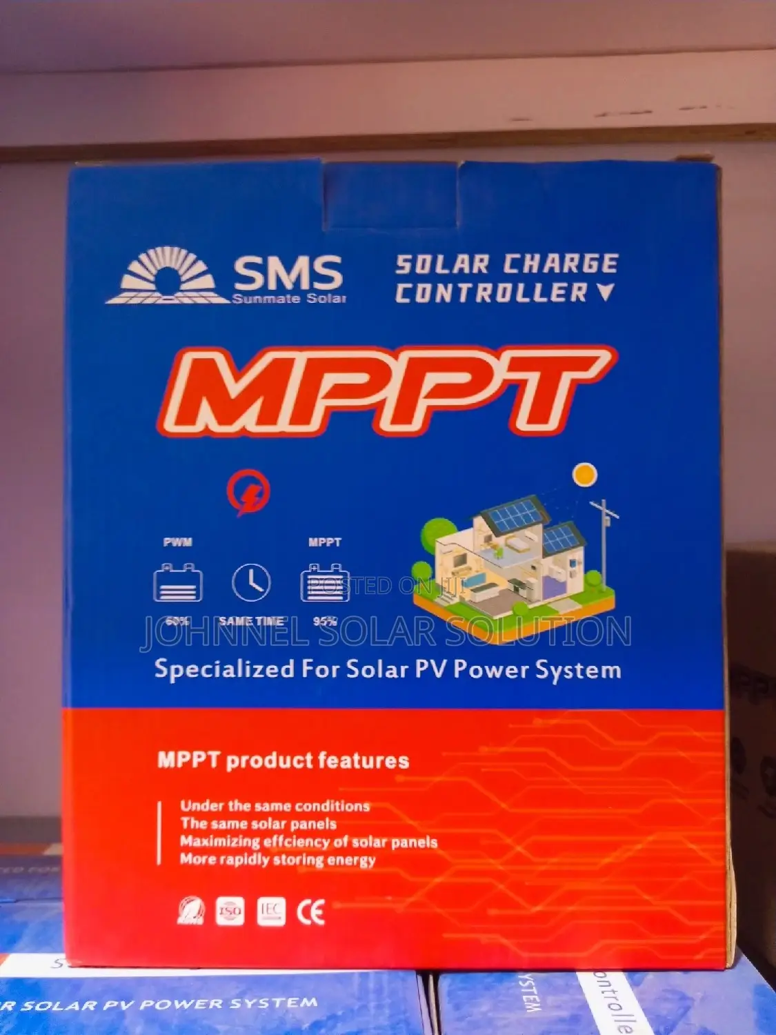 50amps 24V SMS MPPT Charge Controller