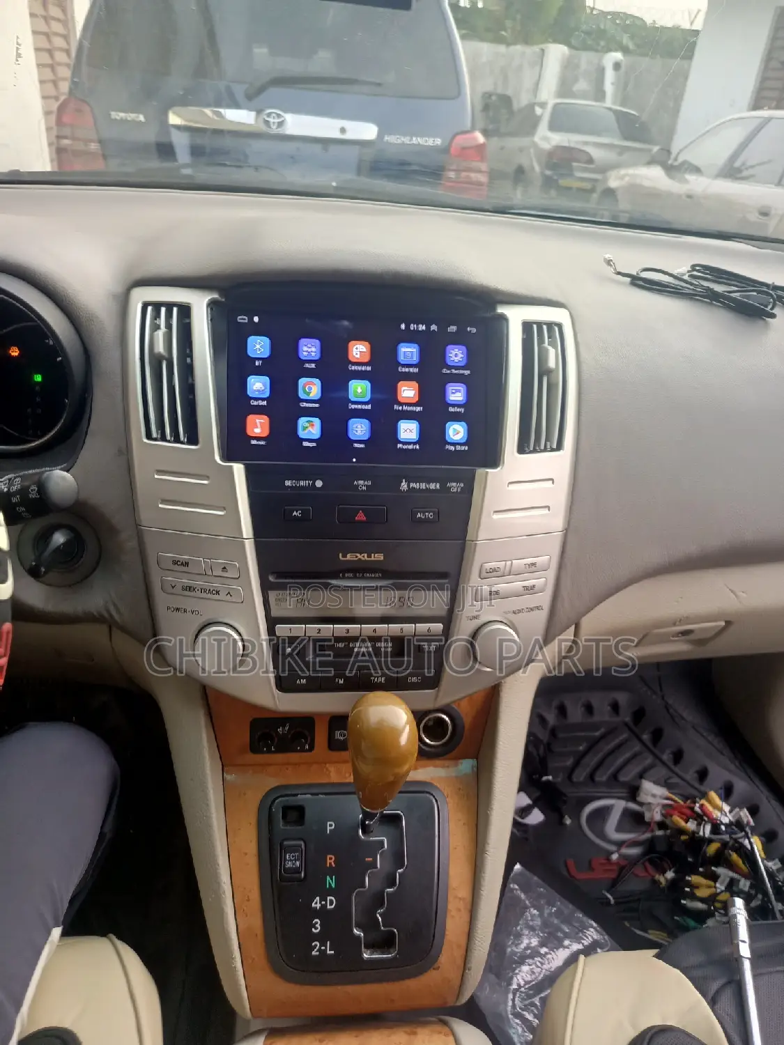 Rx330 Up Half Navigation Android/Reverse Camera