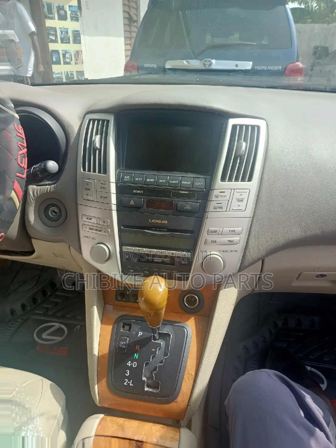 Rx330 Up Half Navigation Android/Reverse Camera