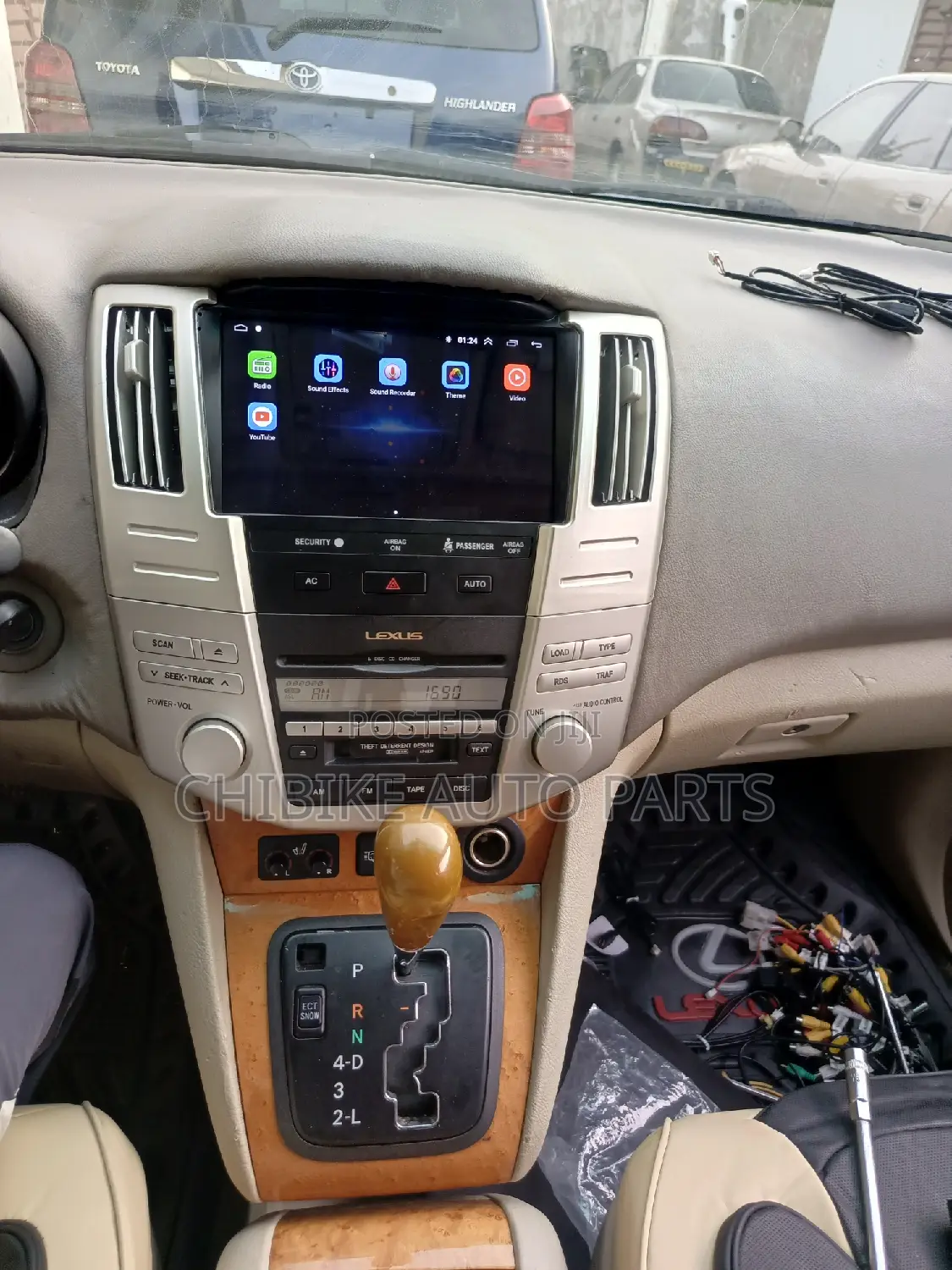 Rx330 Up Half Navigation Android/Reverse Camera