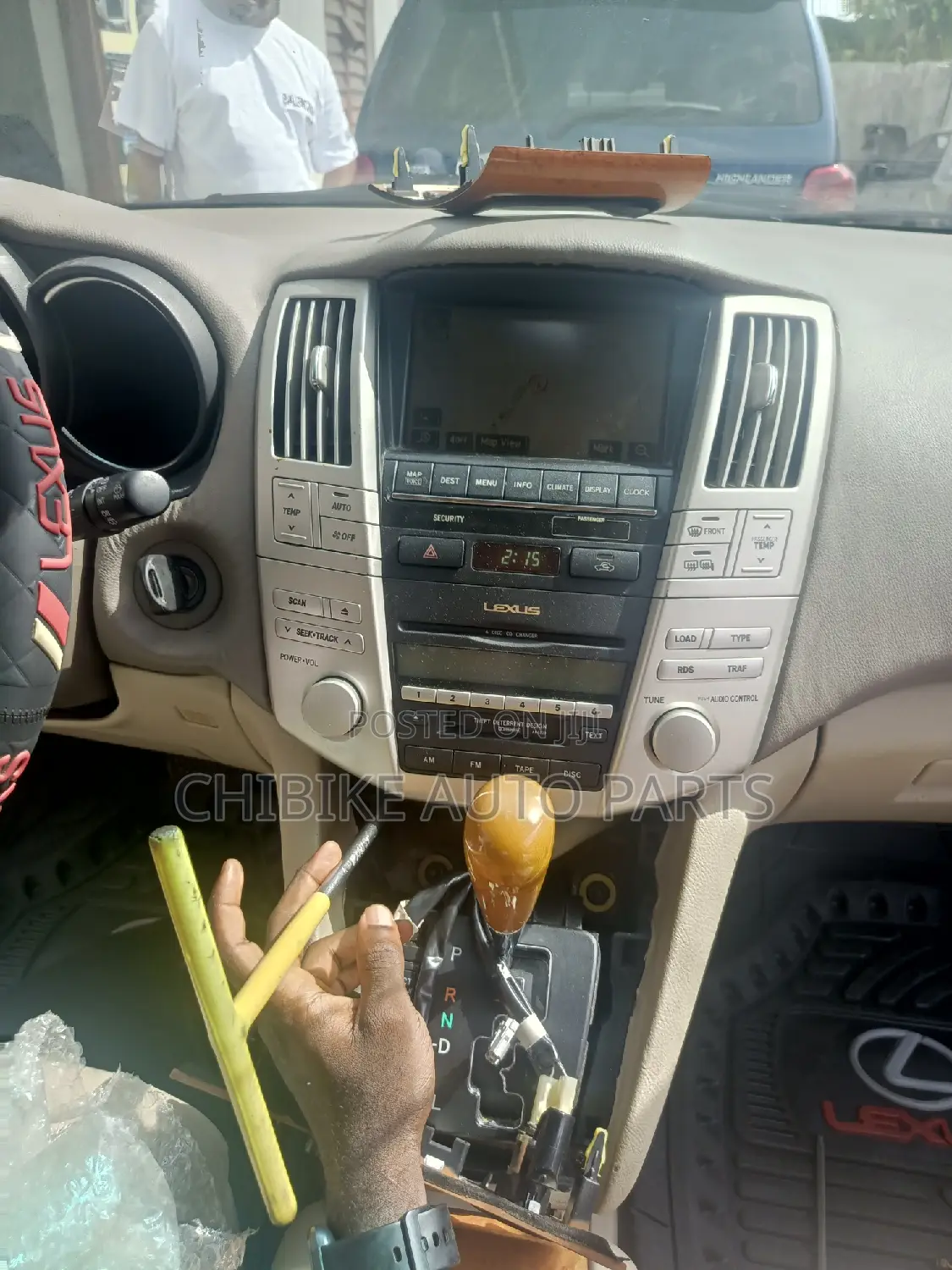 Rx330 Up Half Navigation Android/Reverse Camera