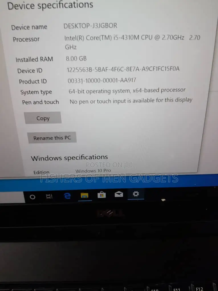 Laptop Dell Latitude E6440 8GB Intel Core I5 HDD 500GB