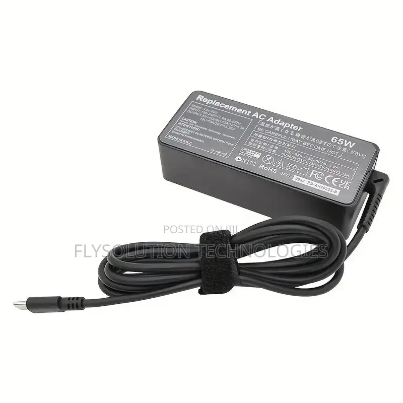 Lenovo Type-C 20V 3.25A Laptop Charger 65W Usb-C With Cord
