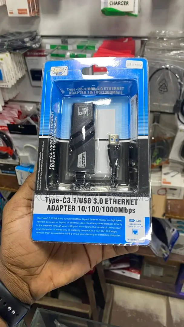 Type-C3.1 Usb 3.0 Gigabit Ethernet Adapter Wired