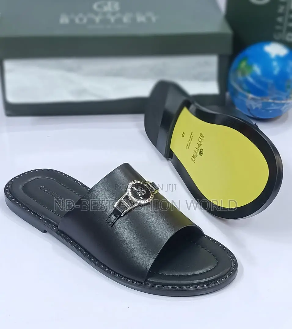 Pure Leather Slippers