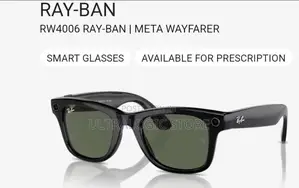 New Ray-ban Meta Wayfarer Smart Glass Meta Ai, Shiny Black