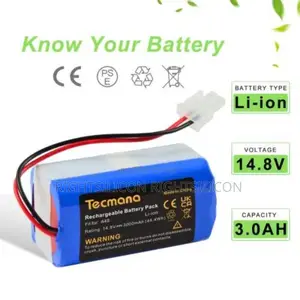 USA 14.8V 3.0ah Li-Ion Battery for Ilife Saugroboter V3s