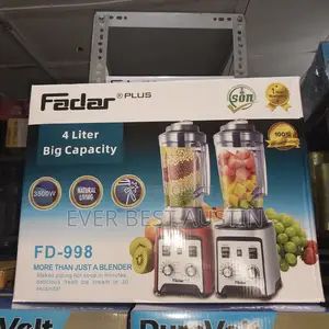 Fadar 4litres Industrial Blender 3500watts