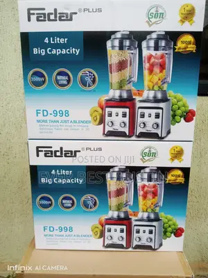 Fadar 4litres Industrial Blender 3500watts