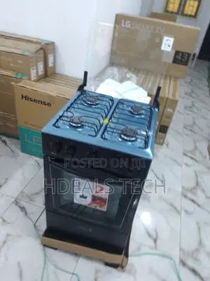 Scanfrost 4 Burners Standing Gas Cooker With Oven.