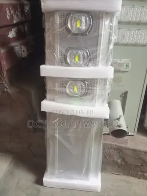 O C J Solar Street Lights 3 Eyes 300watts