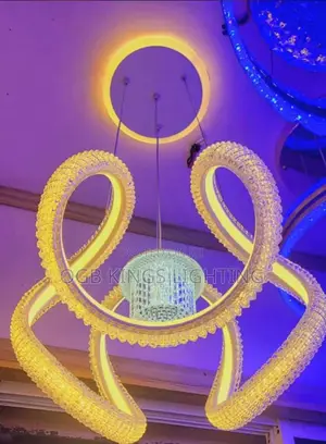 LED Crystal Chandelier Light