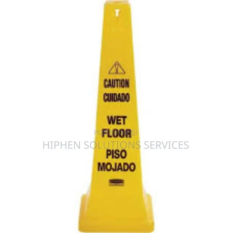 Portable Caution Wet Floor Sign