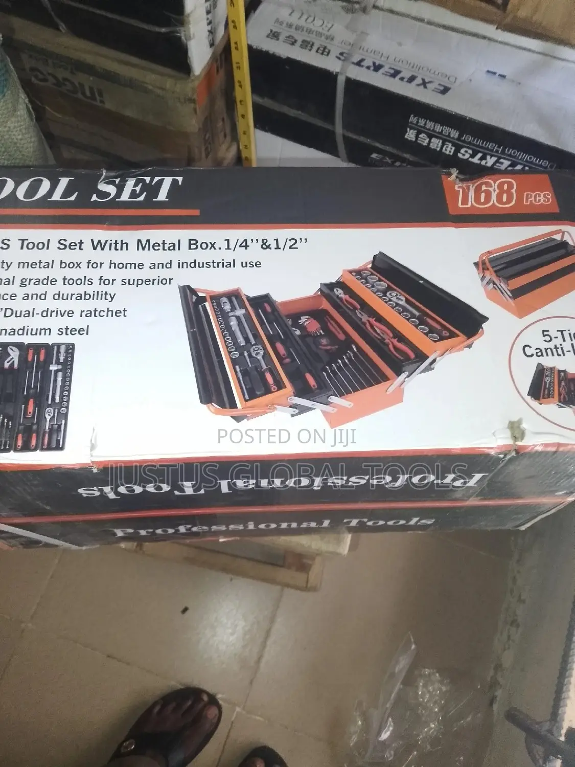 168 PCS Original Mechanical Tools Set