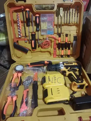 Dewalt Cordless Battery Drill With Tools