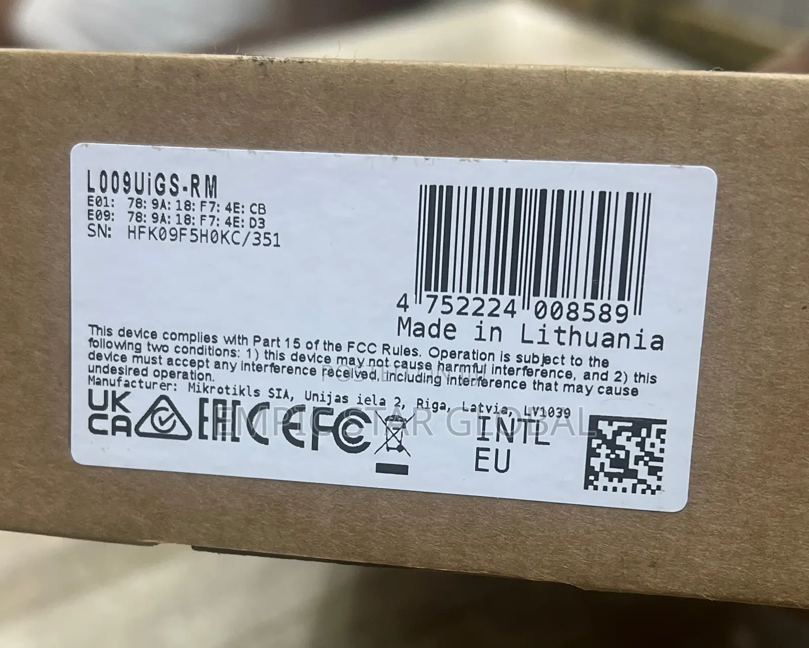 Mikrotik L009uigs-2haxd-in Wireless