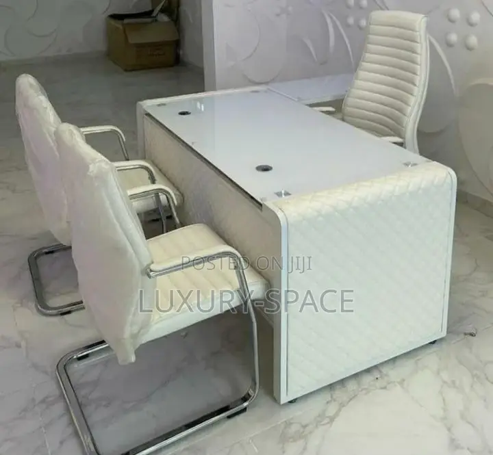 Quality Executive Office Glass Table Set