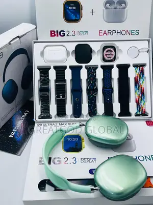 I20 Ultra Smartwatch 10- In- 1 Smartwatch With 7 Extra