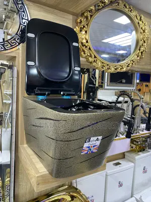 England Standard Roasted Golden Am Black Toilet.