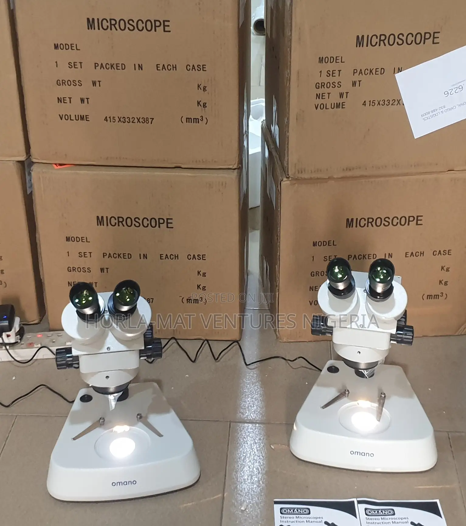 Binocular Paleontological Microscope (OMANO)