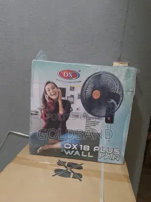 New Efficient OX Wall Fan - 18 Plus
