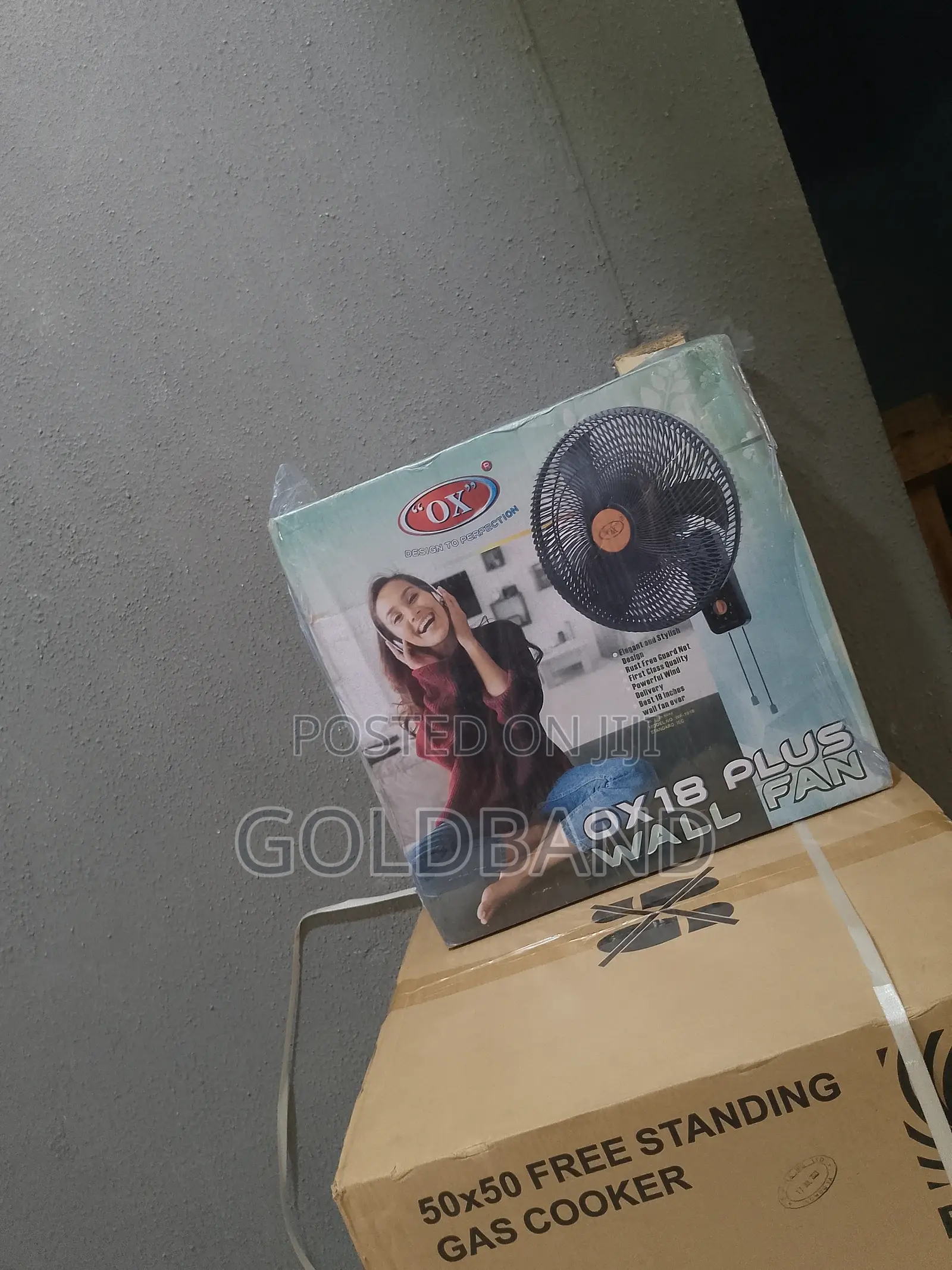 Very Durable OX Wall Fan - 18 Plus