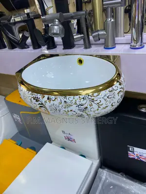 England Standard Gold Design Basin.