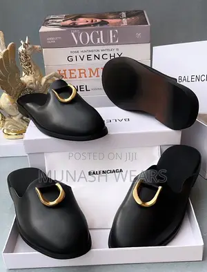 Original Leather BALENCIAGA Half Shoe