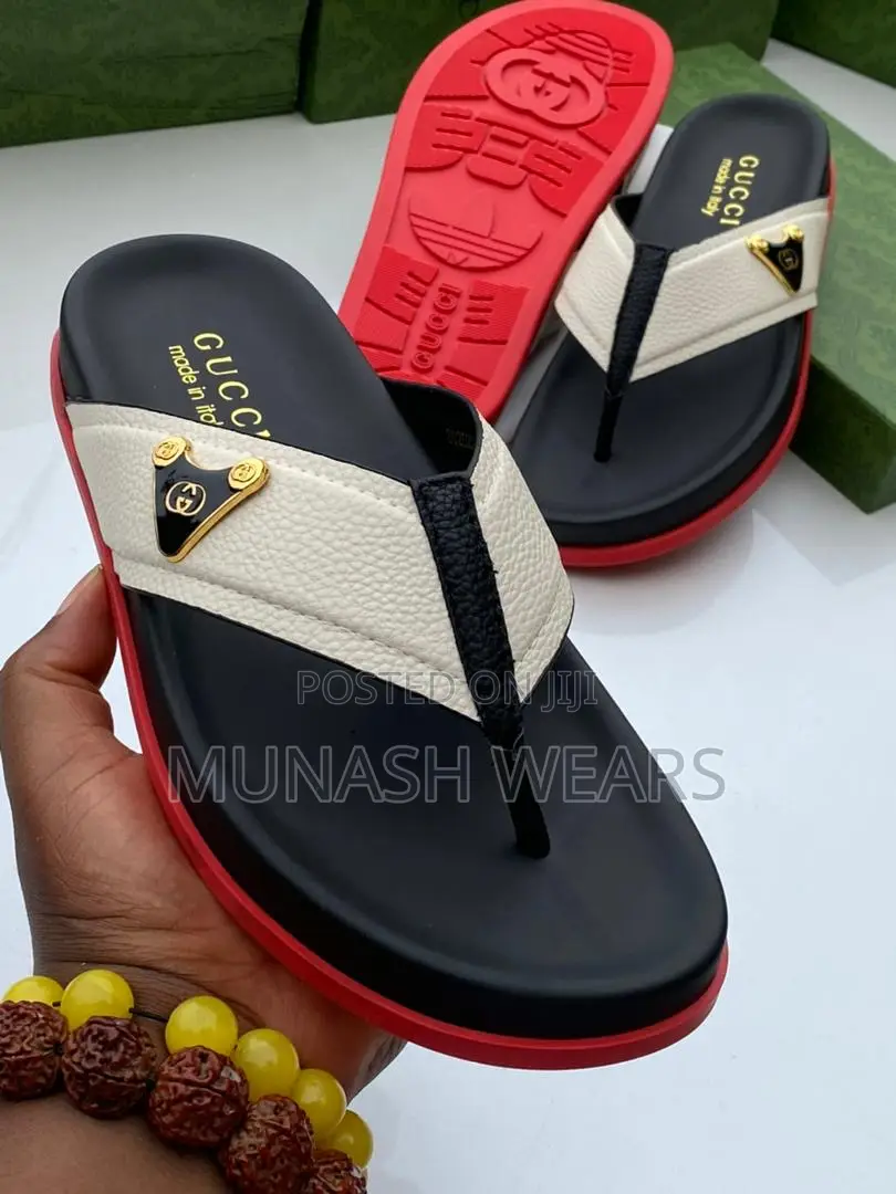 Gucci Leather Slipers
