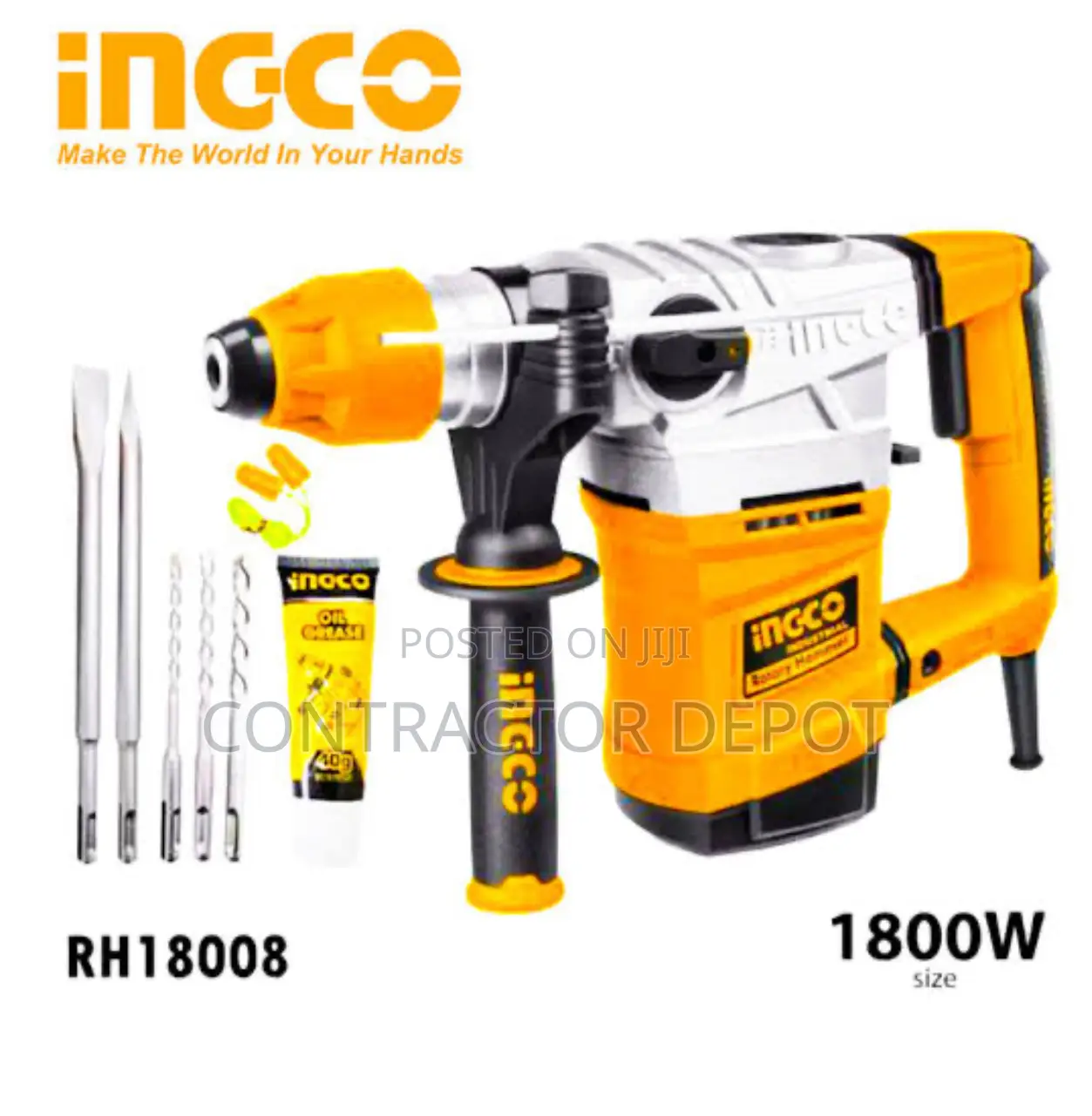 Rh18008 Rotary Hammer 1800w 36mm