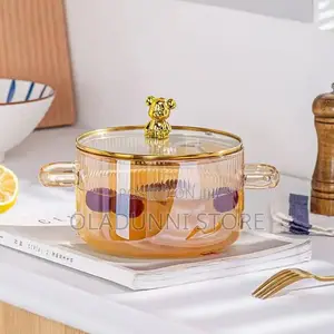 Borosilicate Bear Cooking Pot