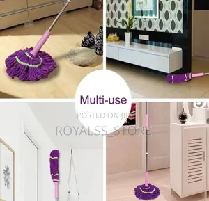 Self Wringing and Squeezing Twist Mop