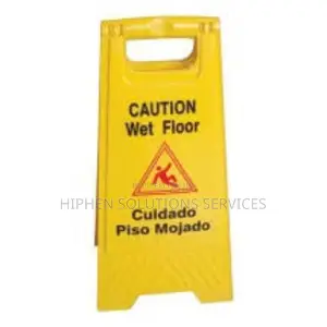 Caution Wet Floor Safety Sign