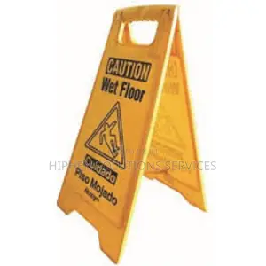 Security Caution Wet Floor Safety Sign