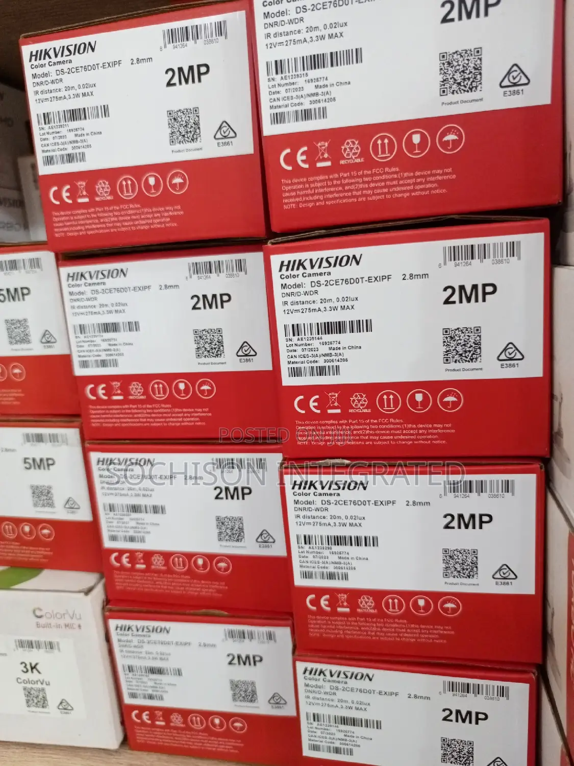 Hikvision 2mp Turbo Hd Wired Camera
