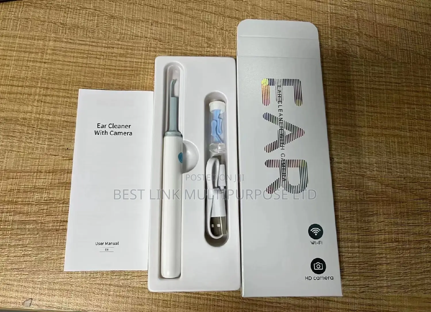 Wireless Smart Otoscope/Camera/Visible Ear Cleaner