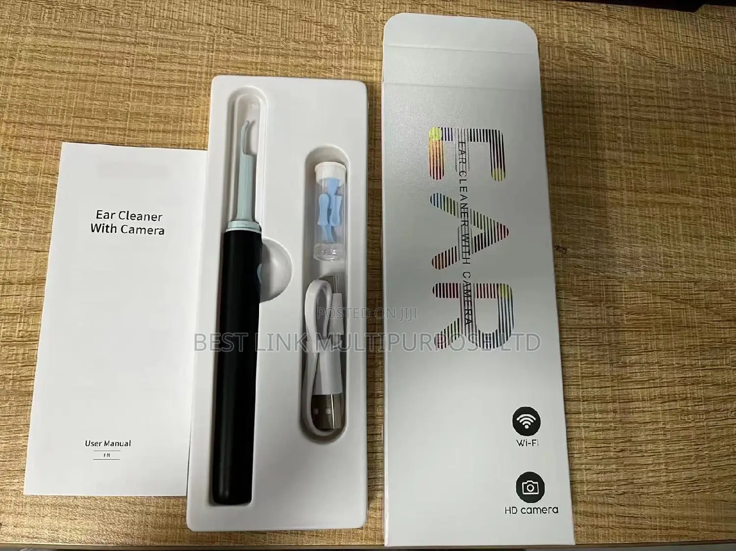 Wireless Smart Otoscope/Camera/Visible Ear Cleaner