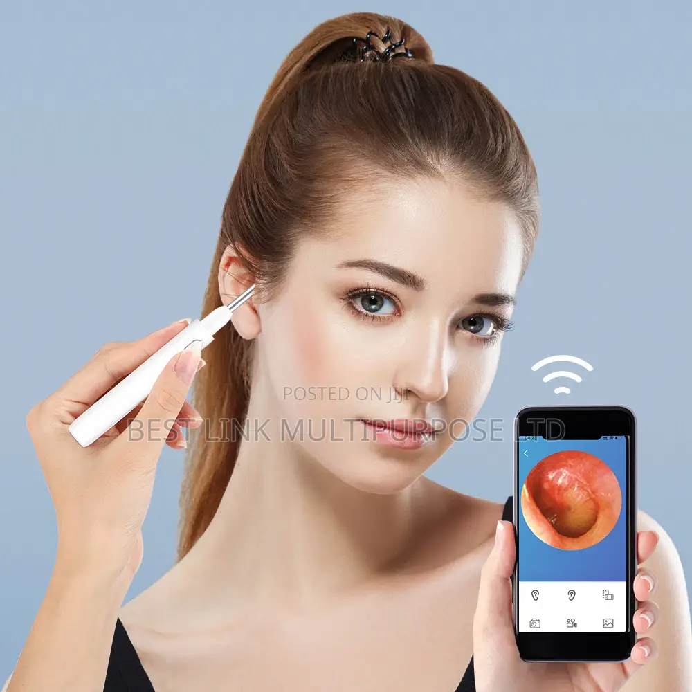 Wireless Smart Otoscope/Camera/Visible Ear Cleaner