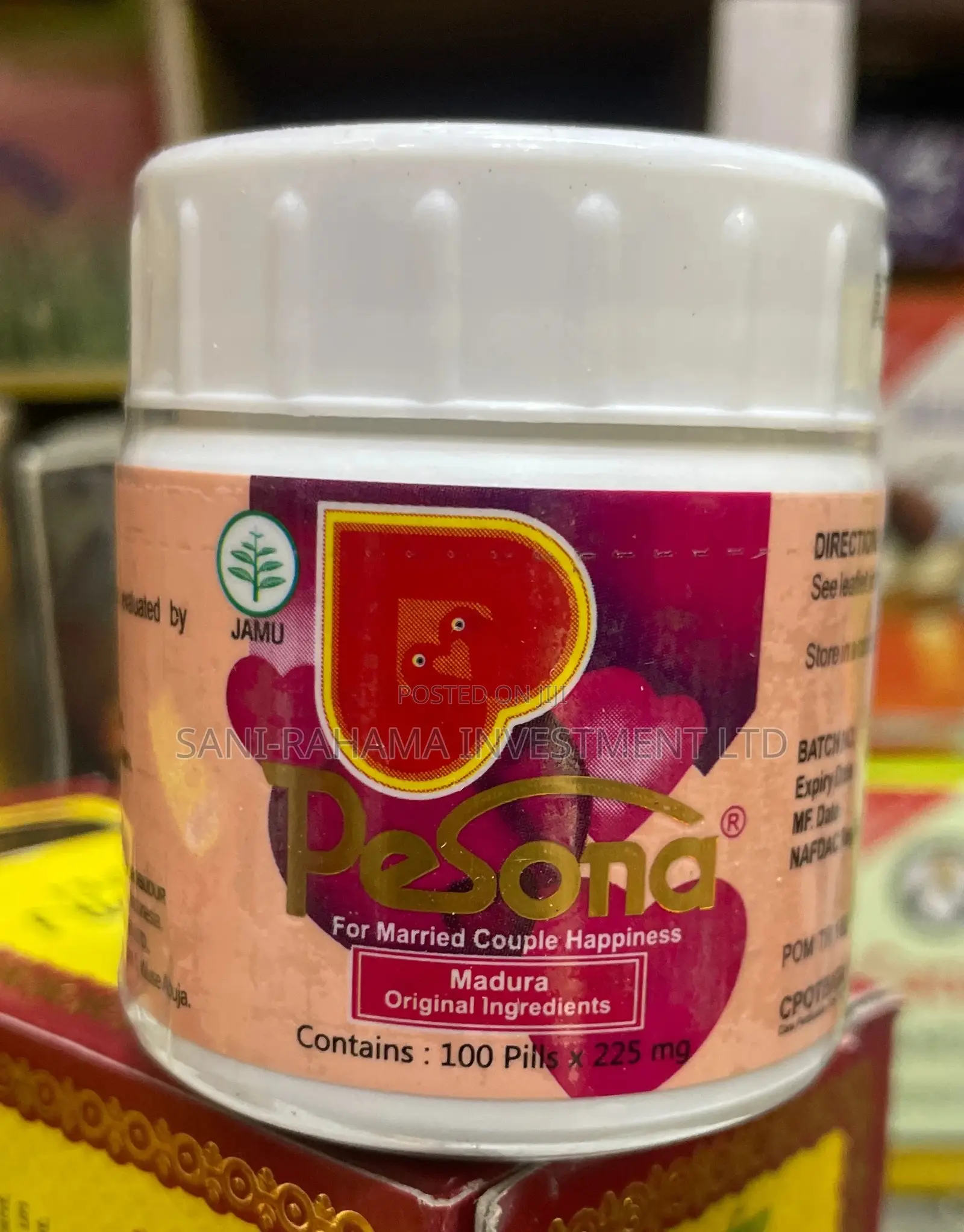 Pesona Pills ( for Married Couple Happiness).