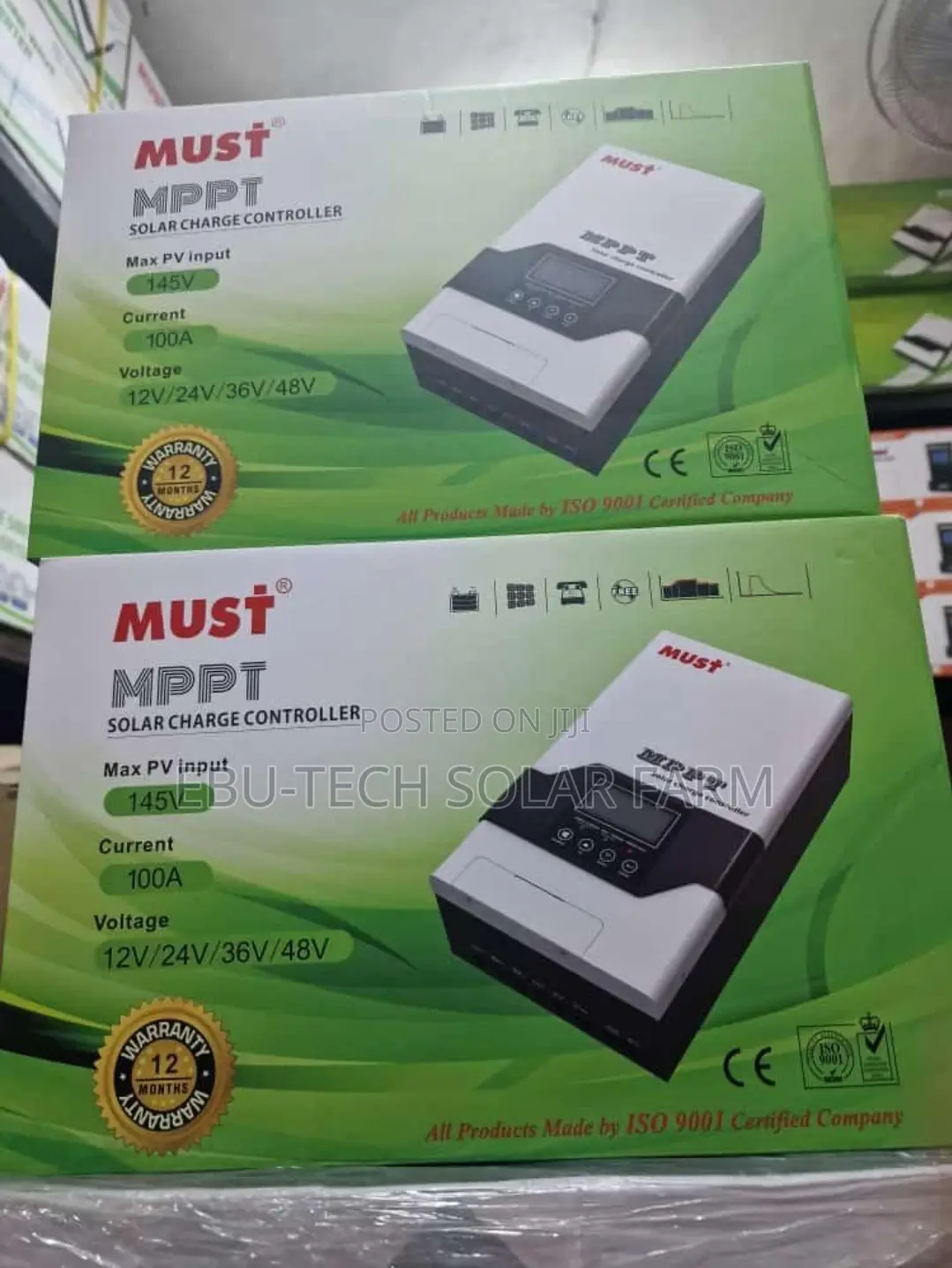 Must MPPT Charge Controller 60amps, 80apms,100amps
