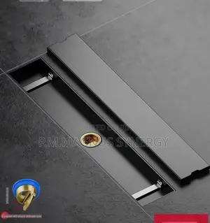 England Standard Black Floor Drein.