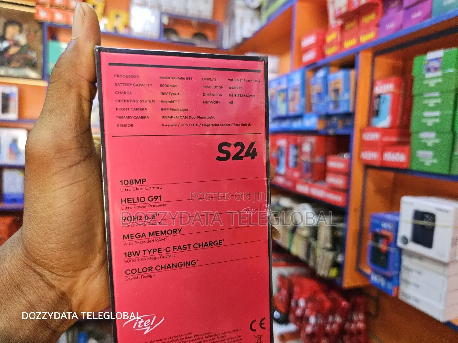 New Itel S24 128 GB
